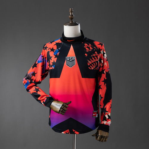 Long Sleeve USA Hollywood Goal Keeper Jersey