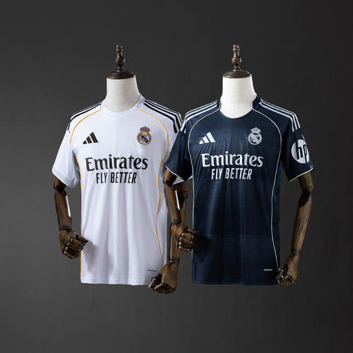 2-Piece Real Madrid Home/Away 25/26 Jersey's