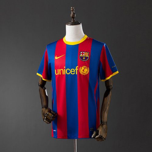 Retro F.C .Barcelona 10/11 Home Jersey