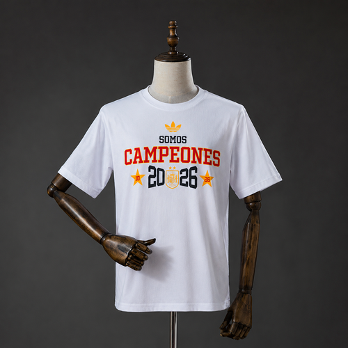 White Champions Spain T Shirt