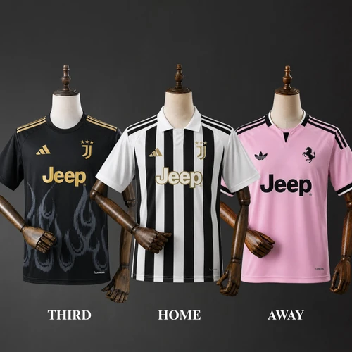 Juventus 3-Piece 26/27 Bundle Jersey's