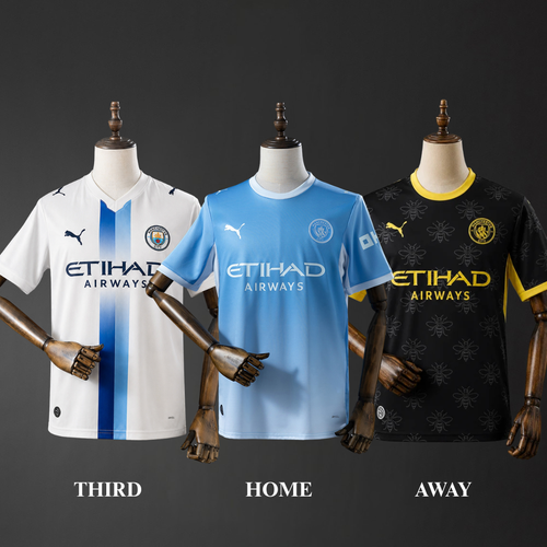 Manchester City 3-Piece 26/27 Bundle Jersey's