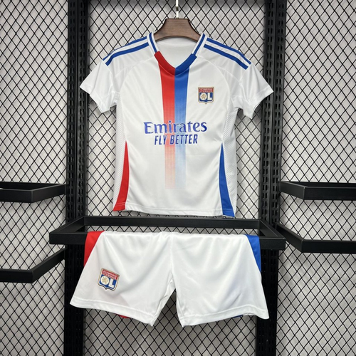 Kids Olympique Lyonnais 2024/25 Home Jersey