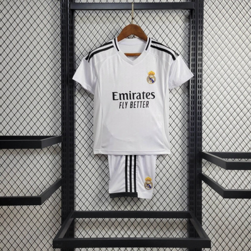 Kids Real Madrid 2024/25 Home Jersey