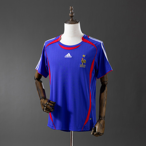 Retro France 2006 Home Jersey