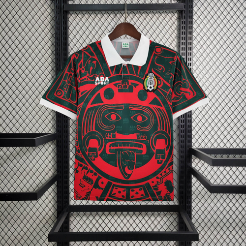 Retro Mexico 1998 Red Jersey