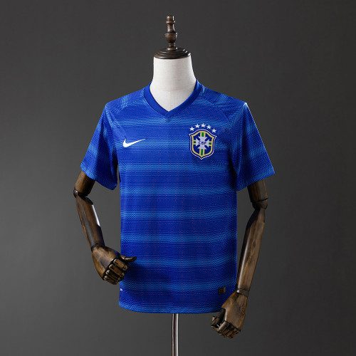 Retro Brazil 2014 Away Jersey