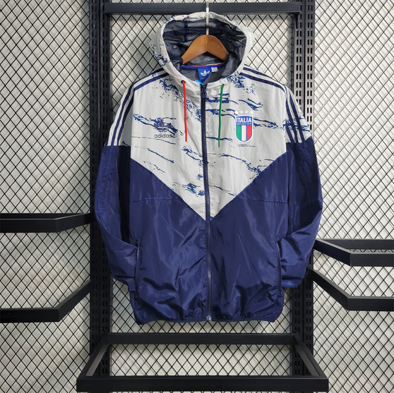 Italy White/Blue Jacket