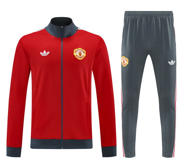 Manchester United Red 2025 Track Suit