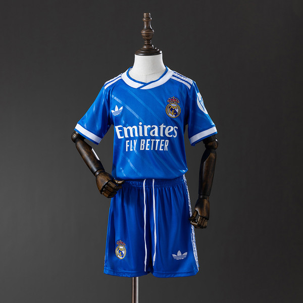 Kids Real Madrid Third 2025/26 Jersey