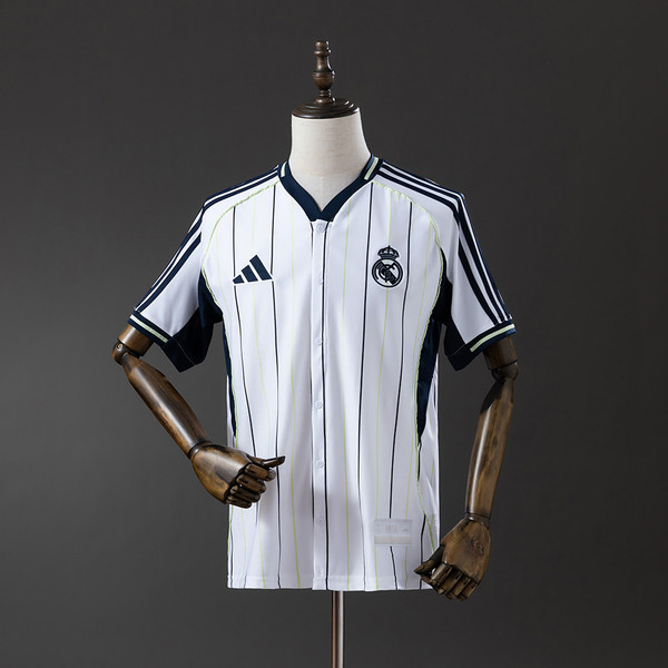 Real Madrid 25/26  Baseball Jersey