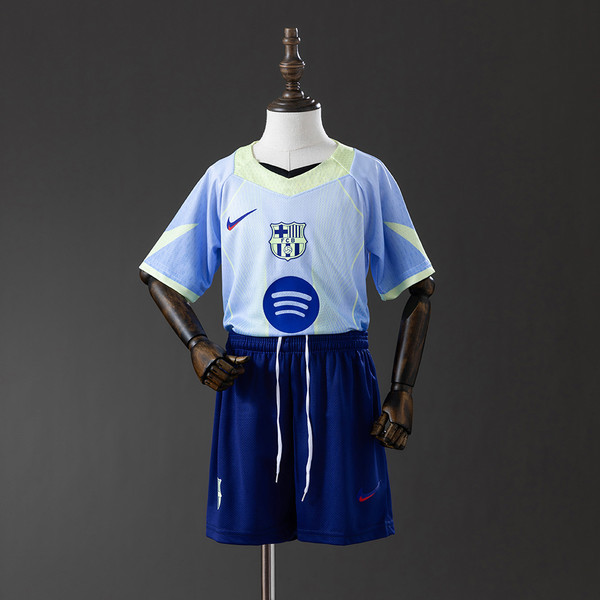 Kids FC Barcelona 25/26 Frostline Edition Jersey