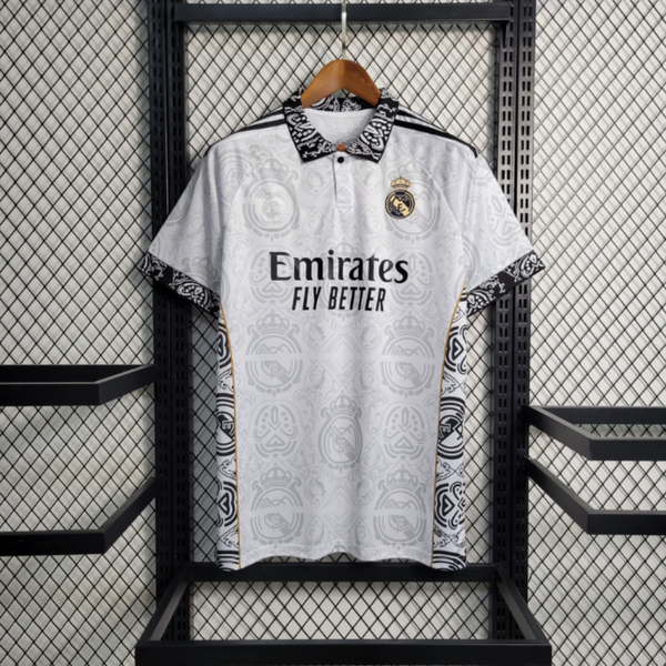 Real Madrid White/Dragon Jersey