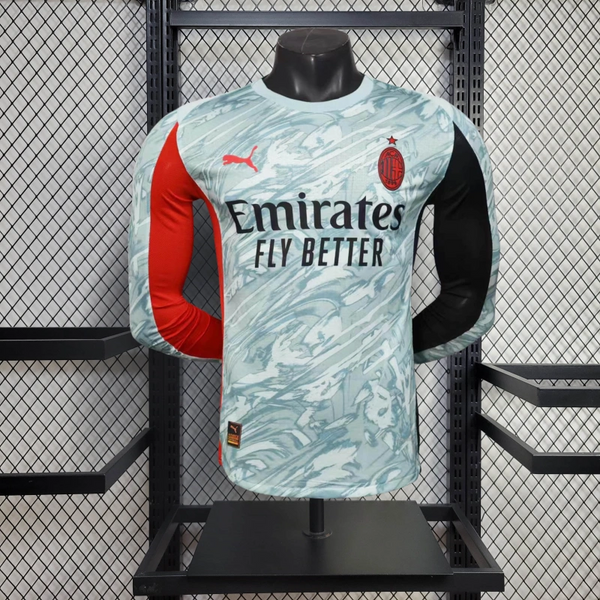 Long Sleeve Player Version  A.C. Milan 25/26 Away Jersey