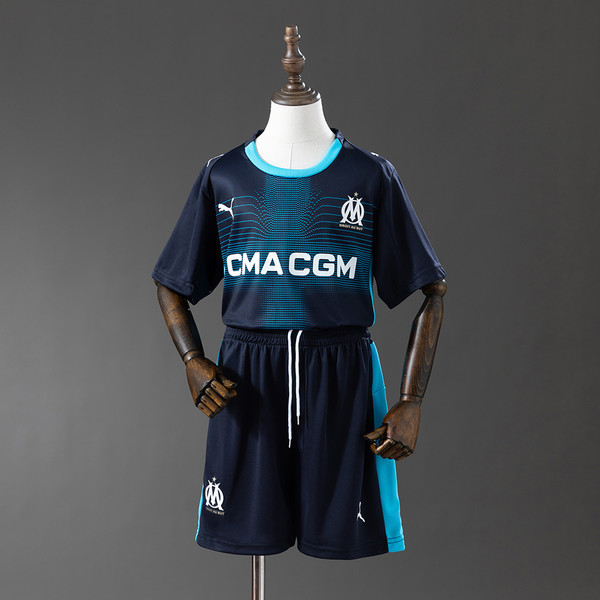 Kids Olympique Marseille 25/26 Away Jersey