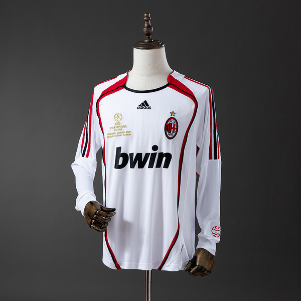 Retro AC Milan 06/07 Long Sleeve Away Jersey