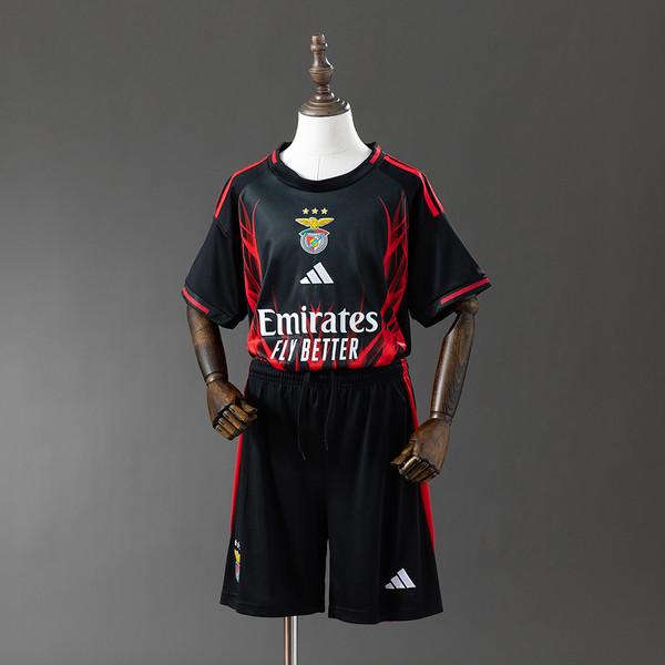 Kids Benfica 25/26 Black Special Jersey