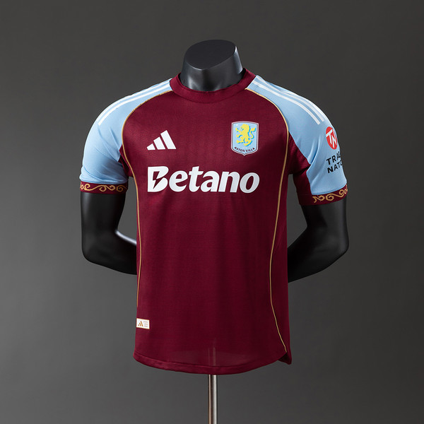 Player Version Aston Villa 25/26 Home Jersey