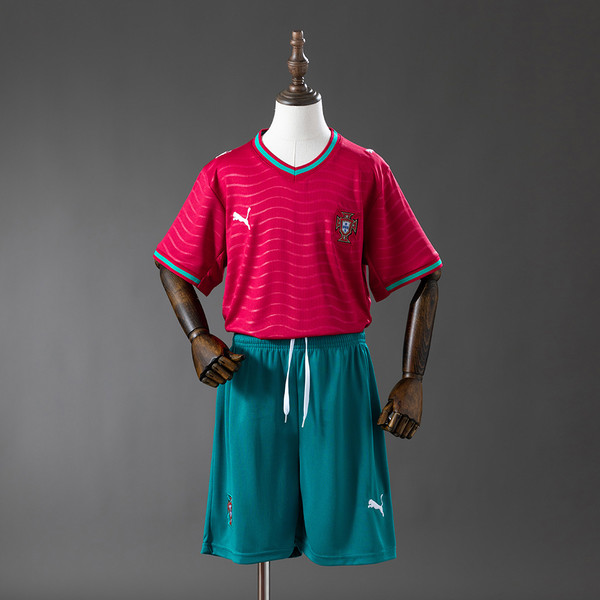 Kids Portugal Home 2026 Jersey