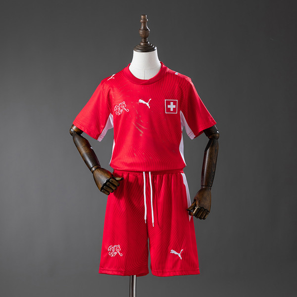 Kids Switzerland Home 2026 Jersey