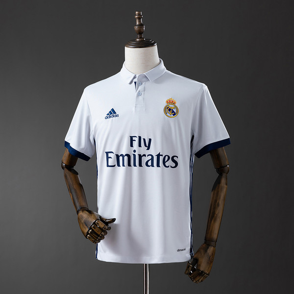 Retro Real Madrid 16/17 Home Jersey