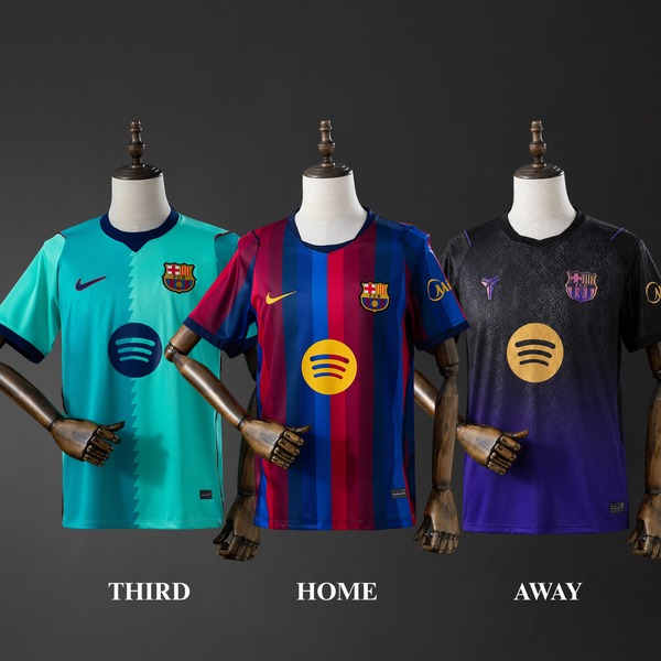 FC Barcelona 3-Piece 26/27 Bundle Jersey's