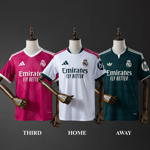 Real Madrid 3-Piece 26/27 Bundle Jersey's