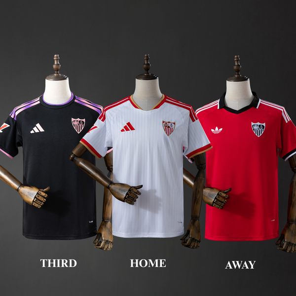 Sevilla 3-Piece 26/27 Bundle Jersey's