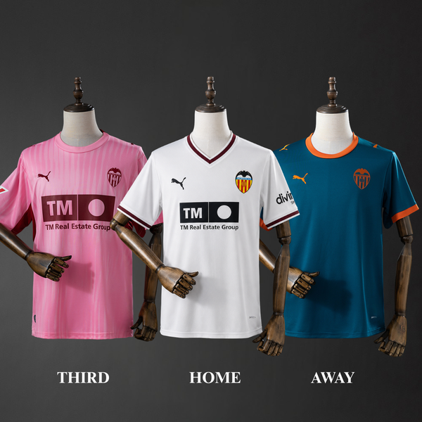 Valencia 3-Piece 26/27 Bundle Jersey's