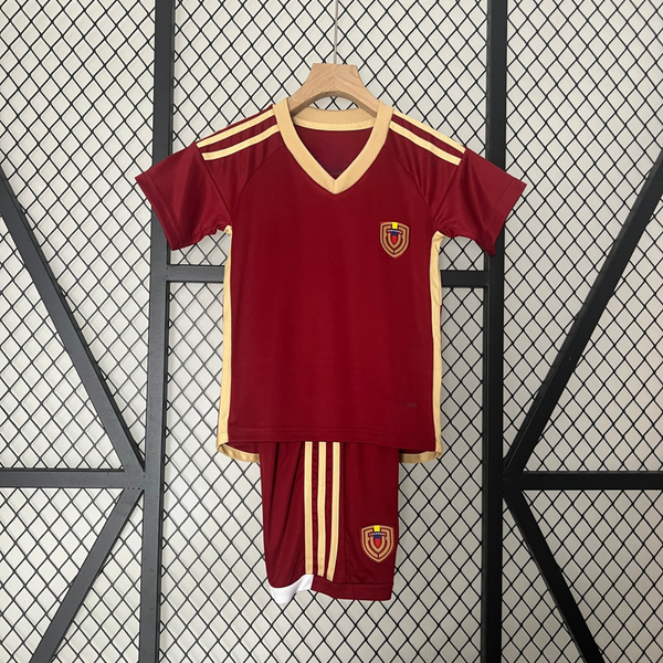 Kids Venezuela Copa America Home Jersey 2024