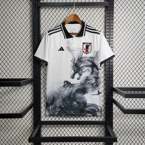 Japan White/Dragon Jersey with socks + shorts