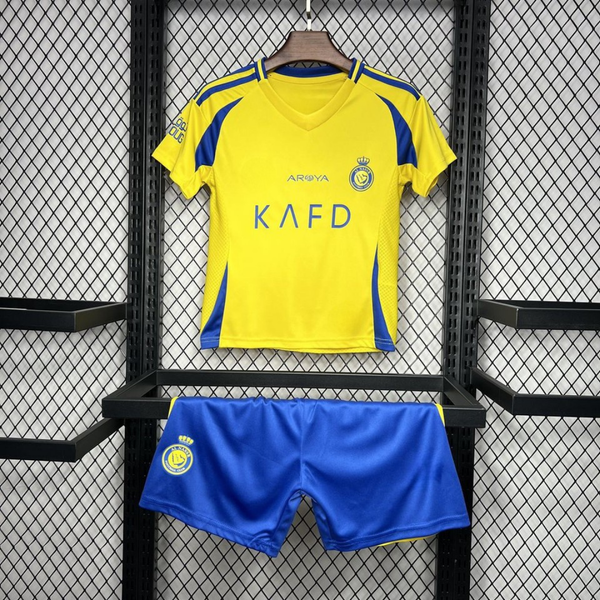 Kids Al Nassr 2024/25 Home Jersey