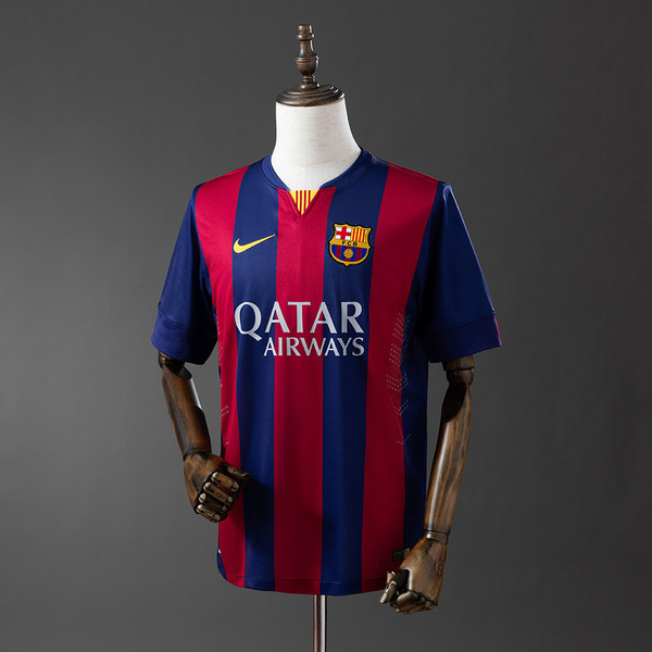 Retro F.C. Barcelona 14/15 Home Jersey