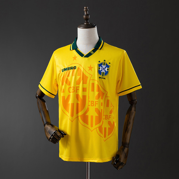 Retro Brazil 1994 Home Jersey