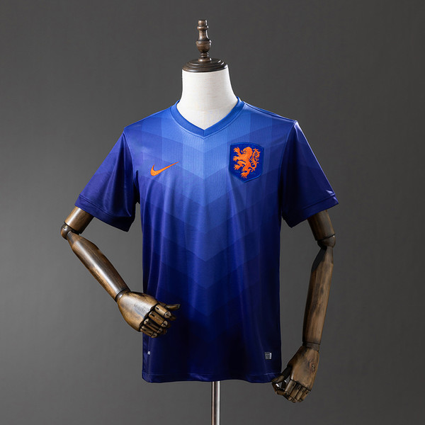 Retro Netherlands 2014 Away Jersey