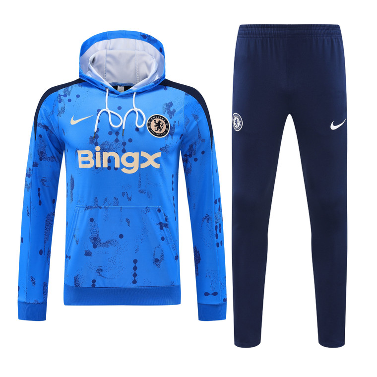 Chelsea Blue Hoodie Track Suit