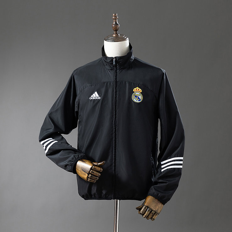 Retro Real Madrid Black 2000's Jacket