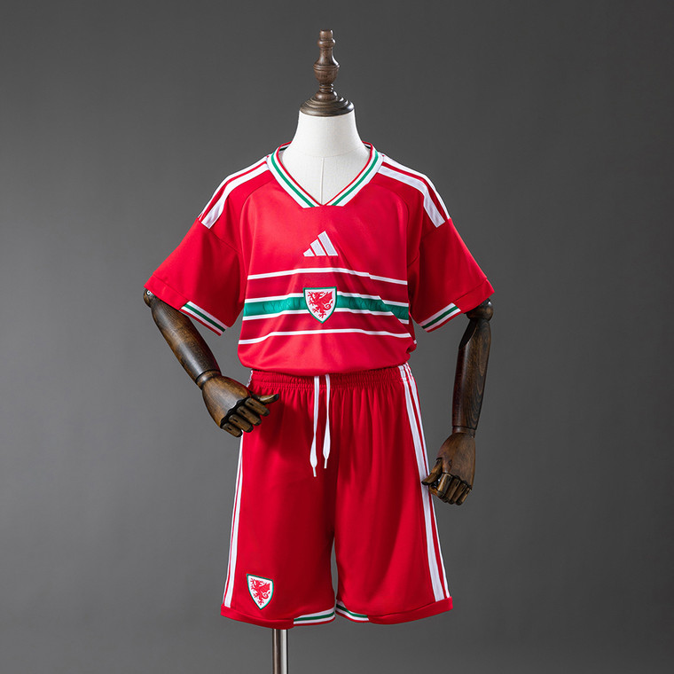 Kids Wales Home 2026 Jersey