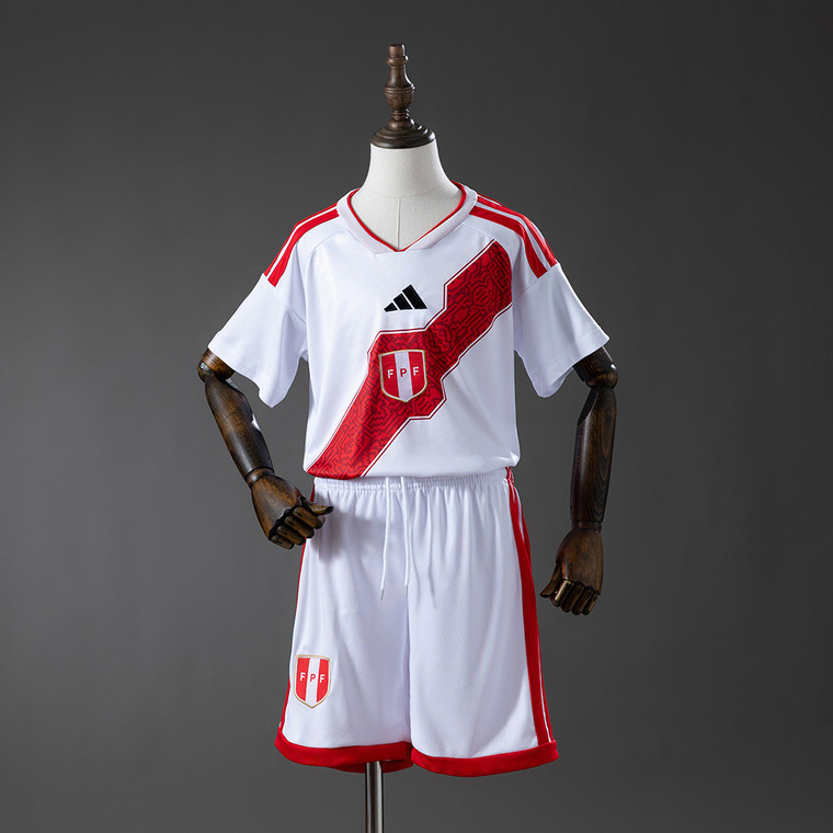 Kids Peru Home 2026 Jersey