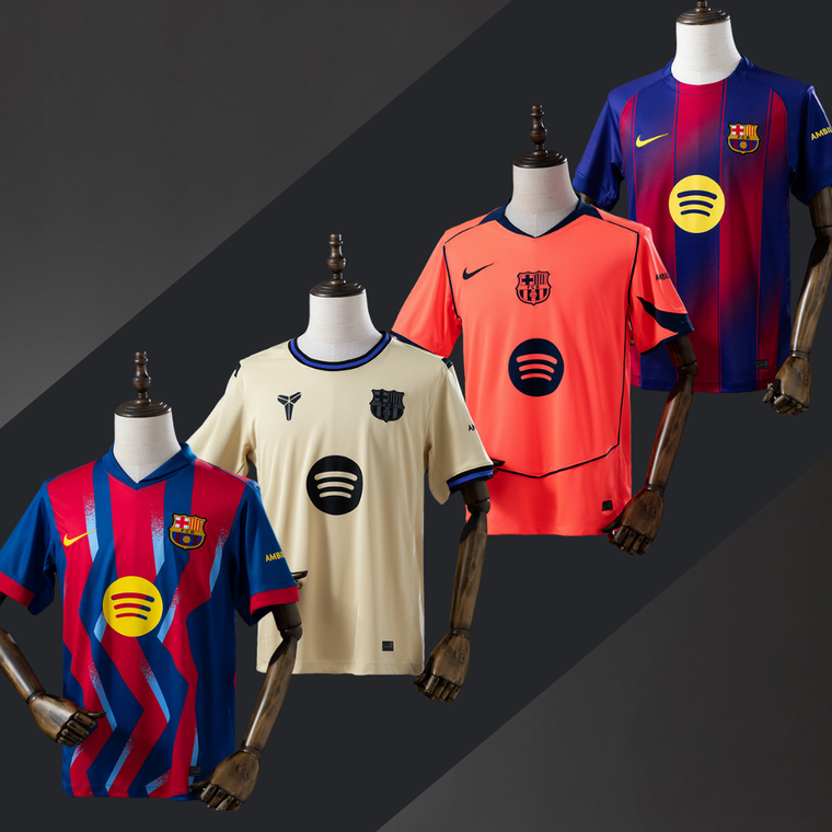 4- Piece FC Barcelona 25/26 Bundle Jersey