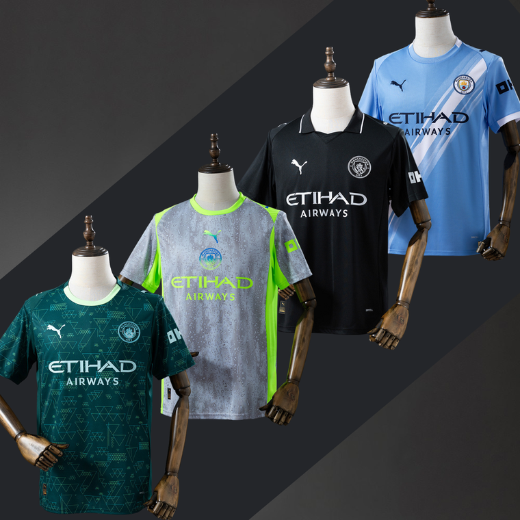 4- Piece Manchester City 25/26 Bundle Jersey