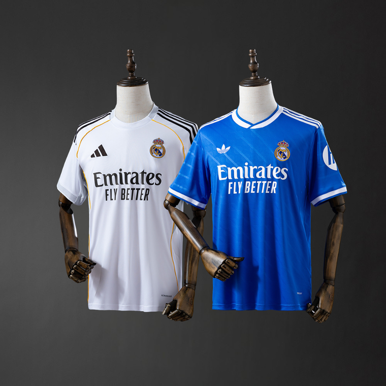 2-Piece Real Madrid Home/Third 25/26 Jersey's