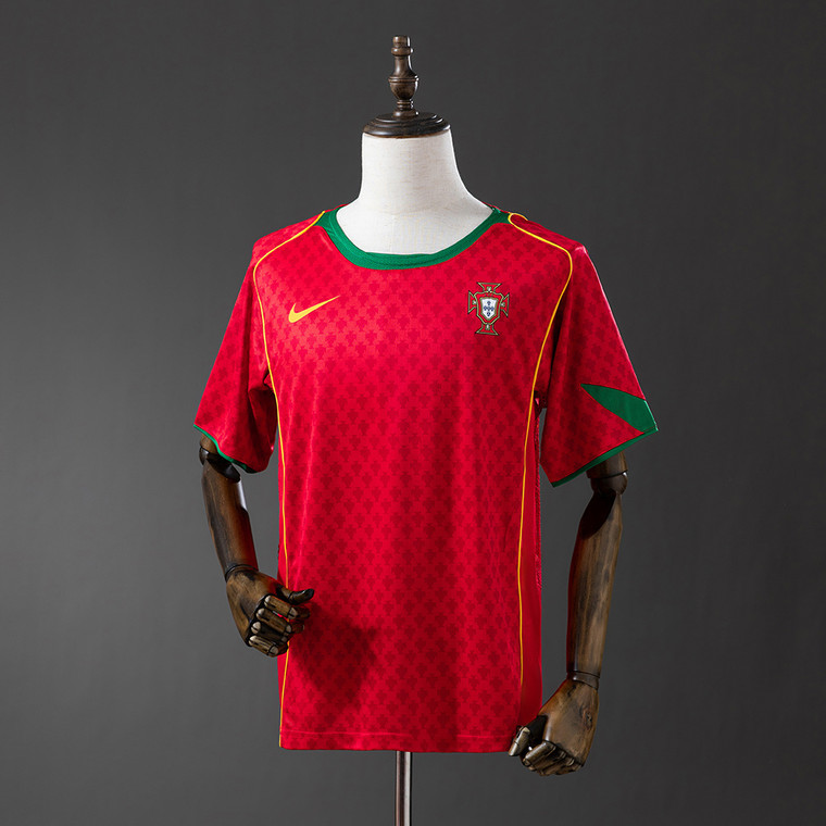 Retro Portugal 2004 Home Jersey