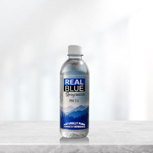 16.9 oz Real Blue Spring Water (12-Pack) 16.9 oz Real Blue Spring Water (12-Pack)