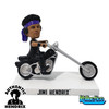 Jimi Hendrix on Motorcycle Bobblehead by Kollectico