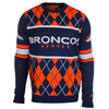 Denver Broncos EXCLUSIVE NFL Ugly Argyle Sweater