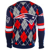 New England Patriots EXCLUSIVE NFL Argyle Sweater