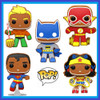 DC Comics Funko Pop! Holiday Gingerbread Complete Set (5)