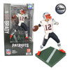 Tom Brady (Patriots & Buccaneers) Imports Dragon NFL 6" CHASE Figures Combo (2)