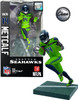 D.K. Metcalf (Seattle Seahawks) CHASE Imports Dragon NFL 6" Figure Series 1 FBA